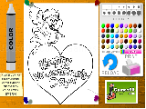 Jugar a Coloring cupid valentine