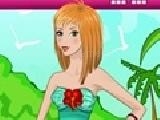 Play Hawaii vacation dress up game