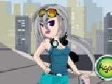 Play Skateboard girl dress up