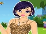 Jugar a Girl in park dress up