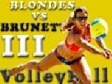 Play Blondes vs brunettes-3 volleyball