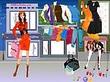 Play Hot fashion shopping girl