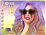 Play Cute lady gaga celebrity makeover game
