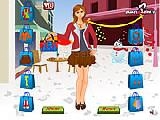 Play New year shopping dress up