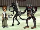 Play Ben 10 vs predators