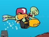 Play Squidward diving