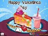 Play Valentines cheesecake decor