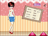 Play Trendy girl dress up