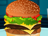 Play Double cheese burger