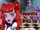 Play Monster high operetta dress up
