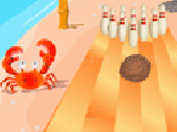 Play Beach bowling