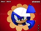 Play Sonic the hedgehog round puzzle