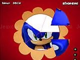 Play Sonic the hedgehog round puzzle