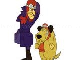 Play Dastardly and muttley online coloring game