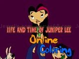 Play Life and time of juniper lee online coloring game