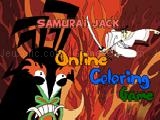 Play Samurai jack online coloring game