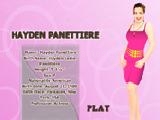 Play Hayden panettiere dress up game