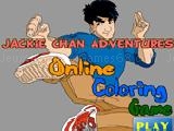 Play Jackie chan adventures online coloring game