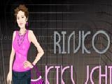 Play Rinko kikuchi dress up game