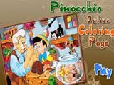 Play Pinocchio online coloring page