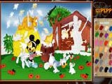 Play Daisys farm animals online coloring page