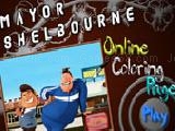 Play Mayor shelbourne online coloring page