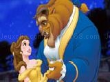 Play Beauty and the beast online coloring page