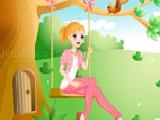 Play Swinging girl dress up
