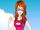 Play The lively golf girl dress up