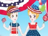 Play Fourth of july dress up