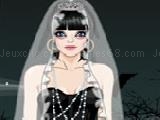 Play Stylish gothic bride dress up