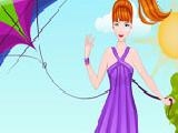 Spielen Kite flying dress up