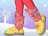 Play Dress my snow boots