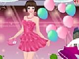 Play Fancy pink dresses dress up