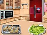 Play Baked chicken cooking