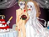 Play Zombie wedding dress up