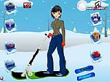 Play Ski girl dress up