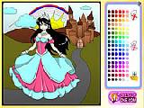 Play Castle of princess coloring...
