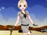 Spielen Army girl dress up
