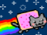 Play Nyan cat fly!