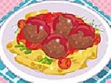 Play Cooking spaghetti meatball