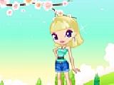 Play Pretty cherry girl dress up