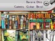 Play Bookshelves find the objects 2