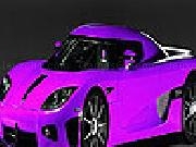 Jugar a Fast purple car slide puzzle
