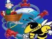 Play Bee race underwater