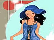 Play Debbie blue dress up