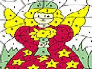 Play Little fairy girl coloring