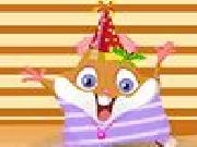 Play Hamster birthday dress up