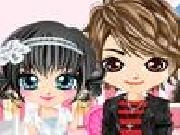 Play Fashionable teen couple