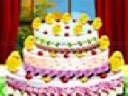 Play Delicious cake decoration